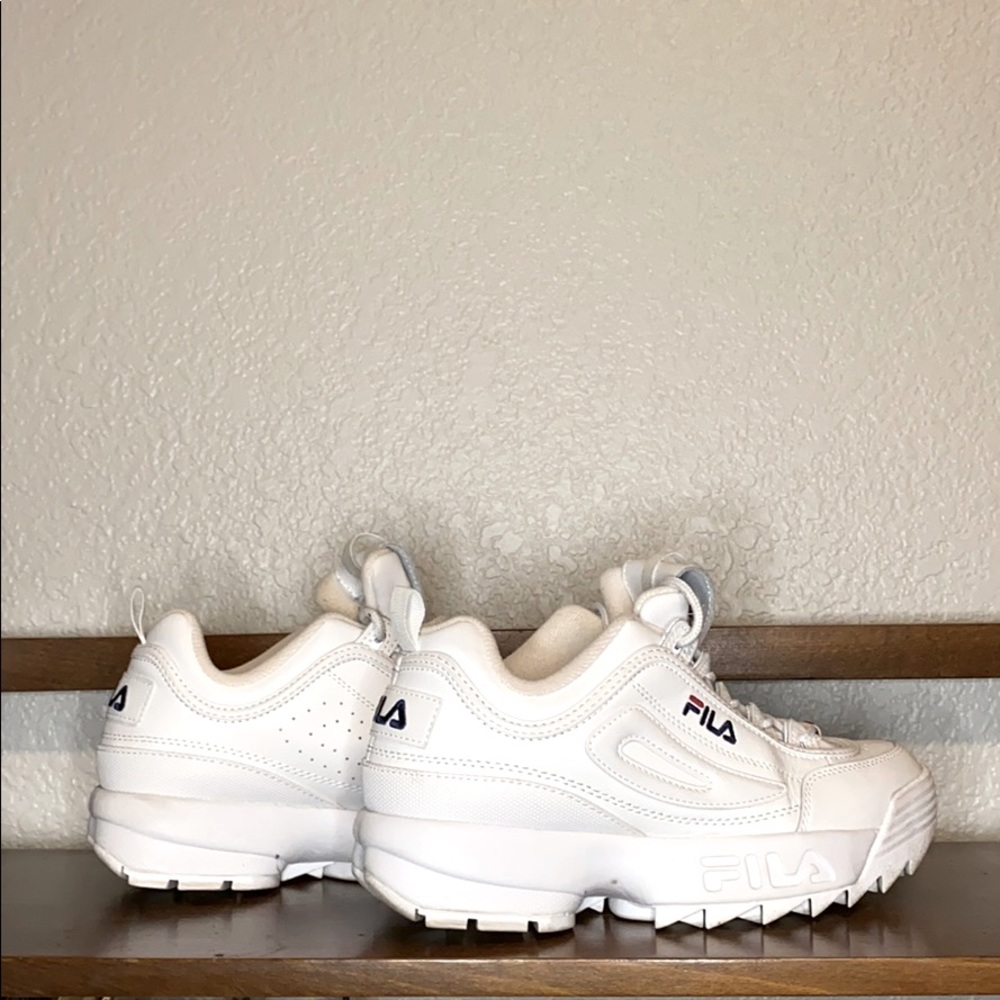 Fila Disrupters White Women’s size 9 /Men’s size 7